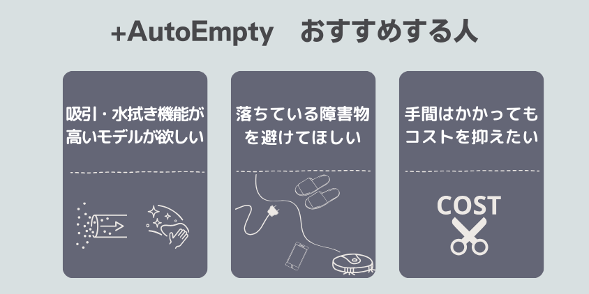 AutoEmpty　おすすめする人