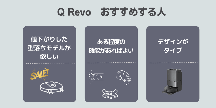 Q Revo　おすすめする人