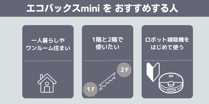 エコバックス mini おすすめする人