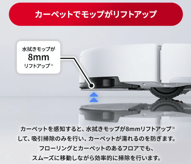 ロボロック Q10P モップリフト