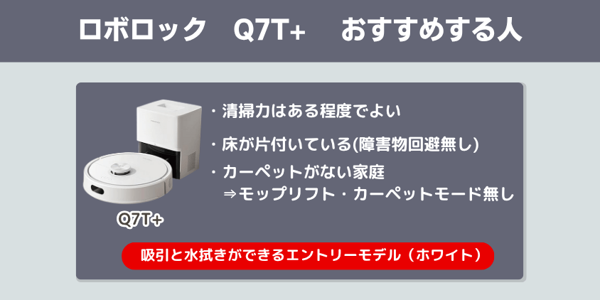 エコバックス Q7T+ おすすめする人