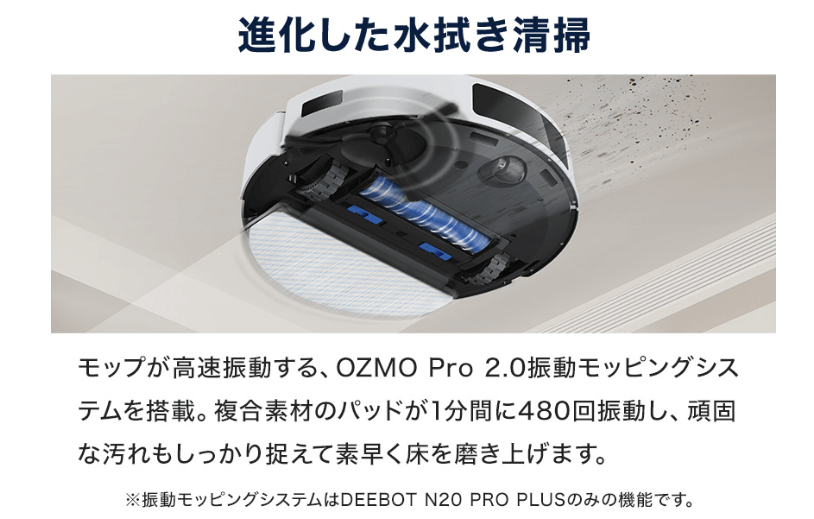 エコバックス　振動モップ　動き