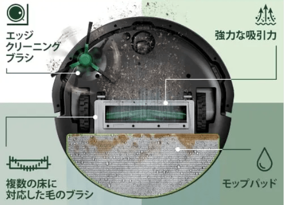 ルンバ 105Combo 吸引+水拭き